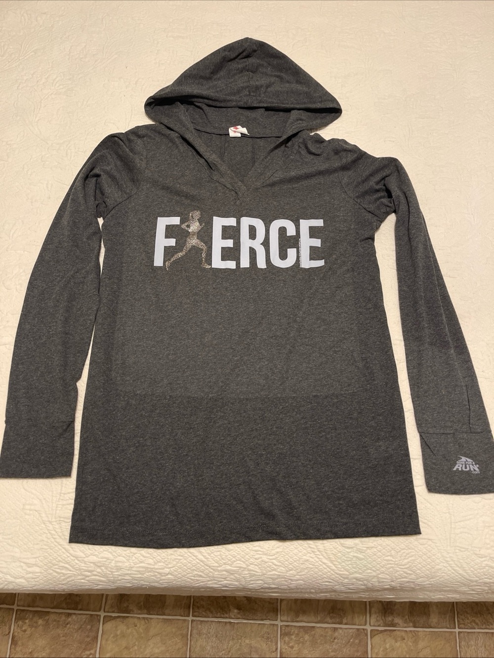 FIERCE Women’s Running Long Sleeve T Shirt , Size XL